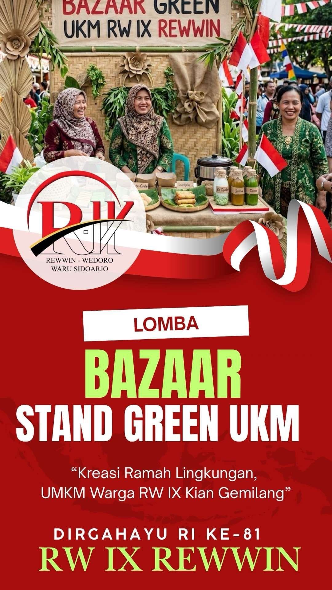 Lomba Bazaar & Stand Green UKM