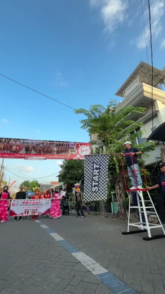 Maskot & Jalan Sehat — Dokumentasi 30 Agustus