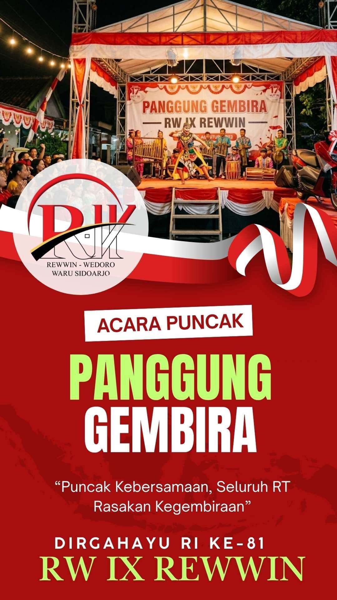 Panggung Gembira — Acara Puncak
