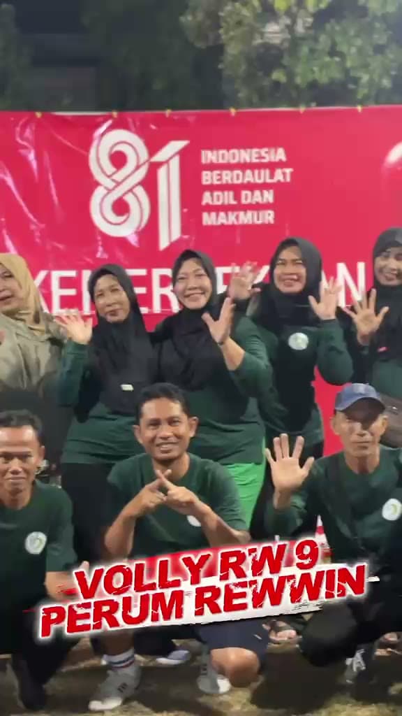 Fun Volley Malam Pertama — 1 Agustus